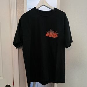 Travis Scott x KAWS Utopia II Tee Black